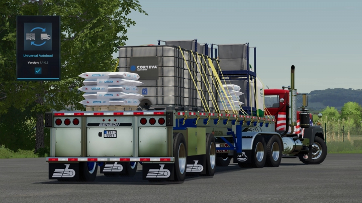 fs22-mods,  Benson Flatbed v1.0.0.8