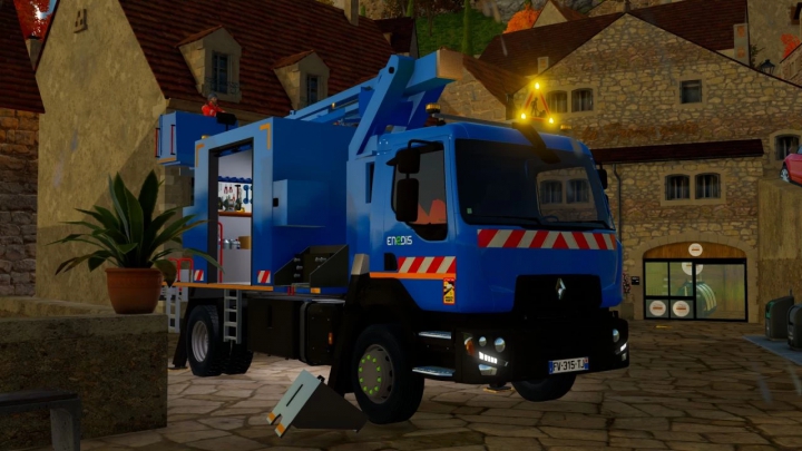 Image: Renault D14 PEMP 15m with workshop v1.0.0.0 0