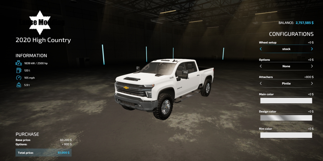 2020 chevy silverado high country