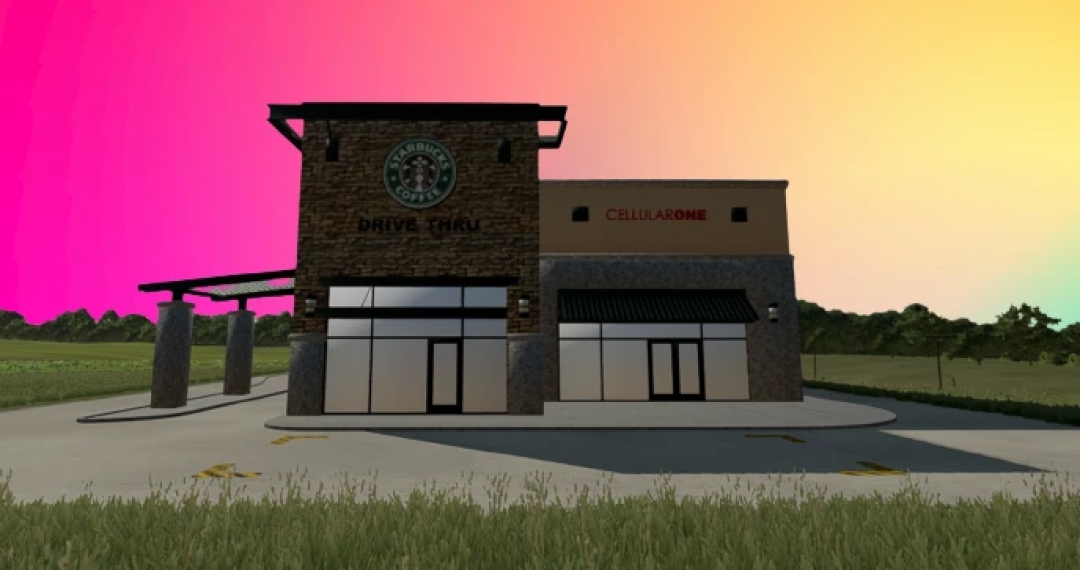 FS22 Starbucks v1.0.0.0