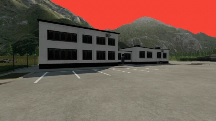 Image: FS22 Police Station v1.0.0.0 0