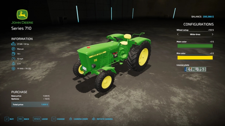 Image: John Deere 710 v1.0.0.0 2