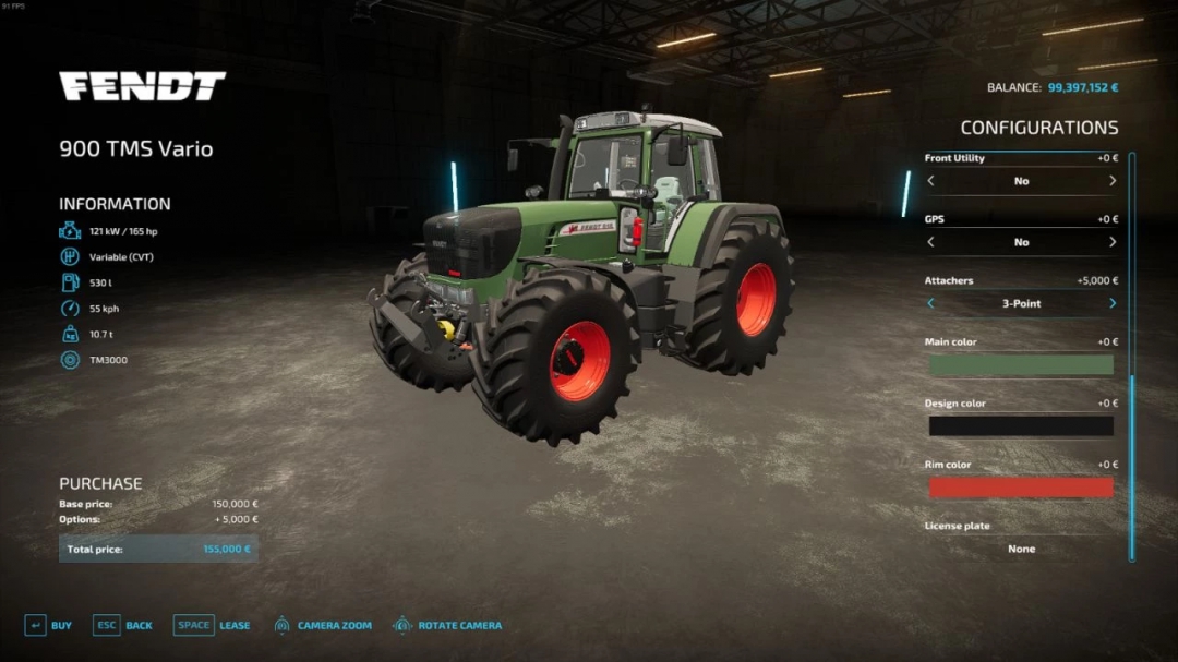 Fendt 900 TMS Edit v1.7.0.0