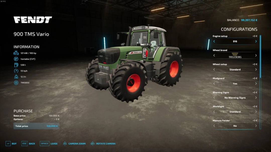 Fendt 900 TMS Edit v1.7.0.0