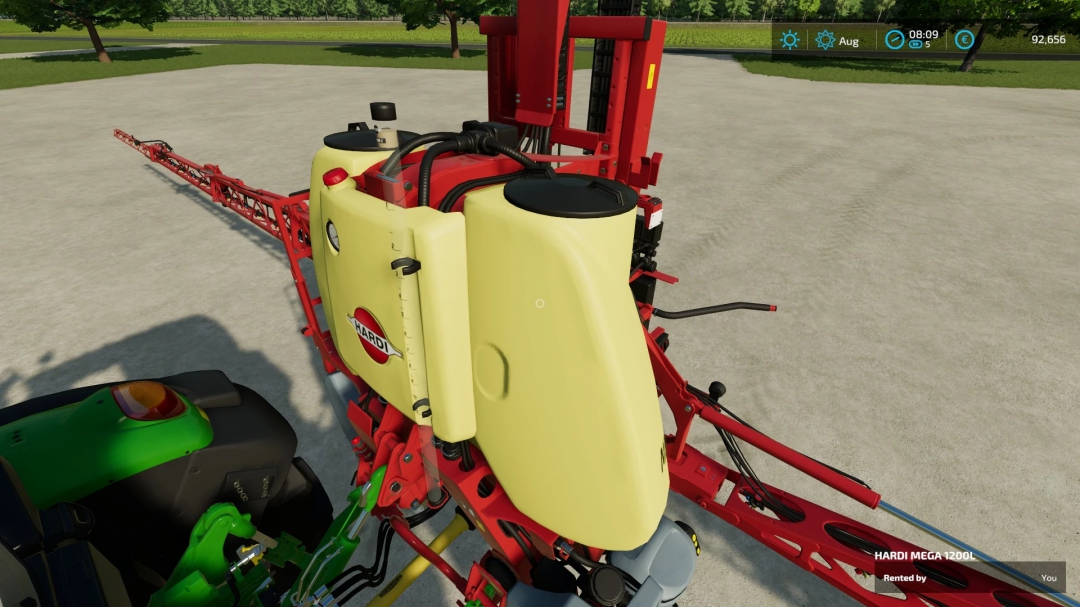 Hardi 1200L with See and Spray v1.0.0.0