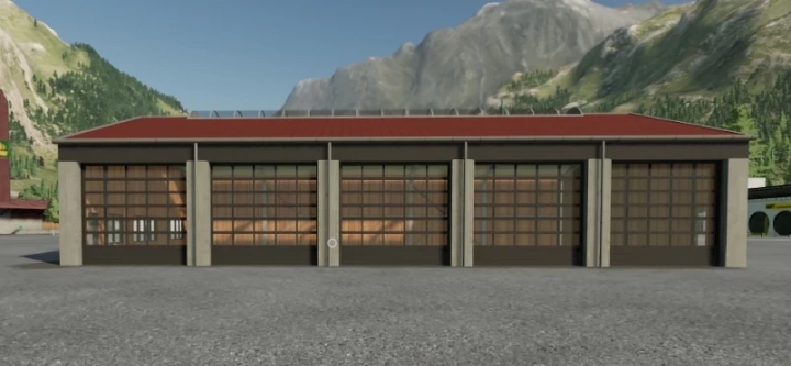 fs22-mods, Austria Modding Moderne Halle v1.0.2.0