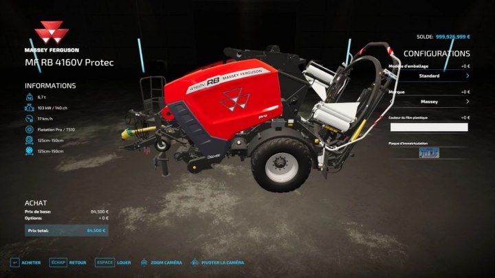 fs22-mods, Fendt Rotana 160V / Massey Ferguson 4160V v1.0.0.0