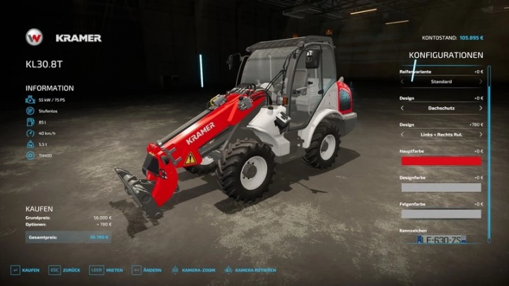 fs22-mods,  Kramer KL30 v1.2.0.0