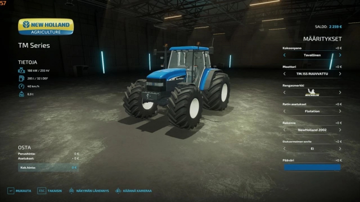 fs22-mods,  New Holland TM Turve v1.0.0.0