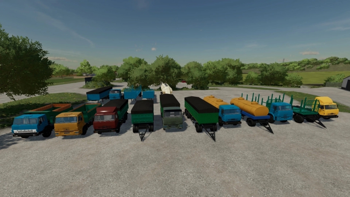 fs22-mods, PACK Kamaz v1.0.0.0