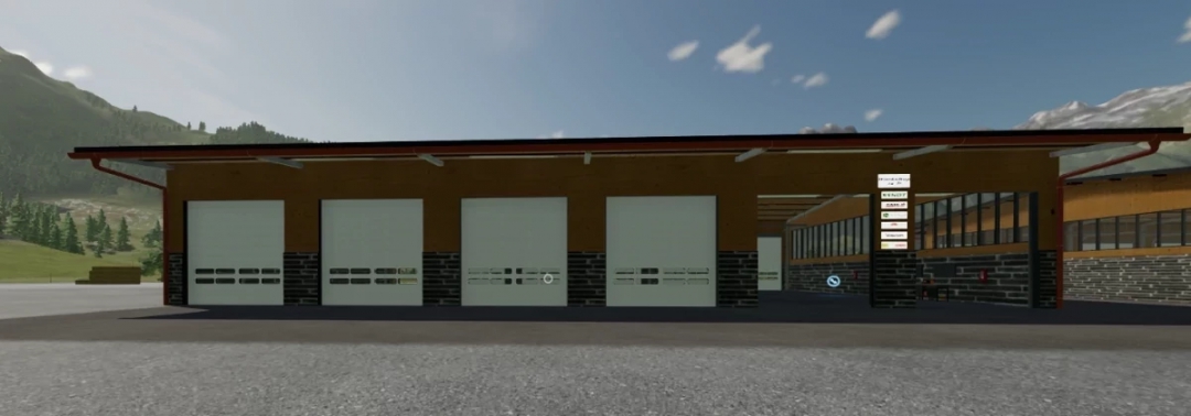 AustriaModding Drive-through hall big v1.0.2.0