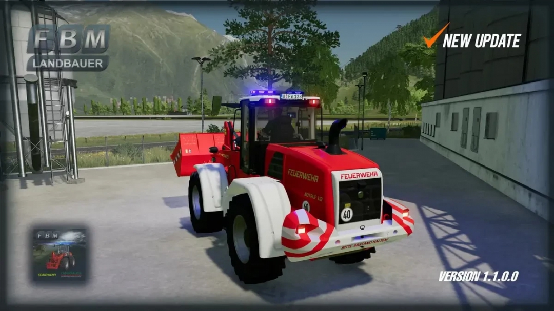 Fire Brigade Wheel Loader v1.1.0.0