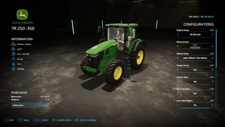 Image: John Deere 7R Edited v1.3.0.0 0