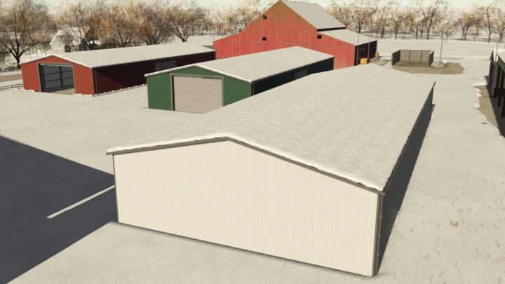 fs22-mods,  Metal Hall With Silo v1.0.0.0