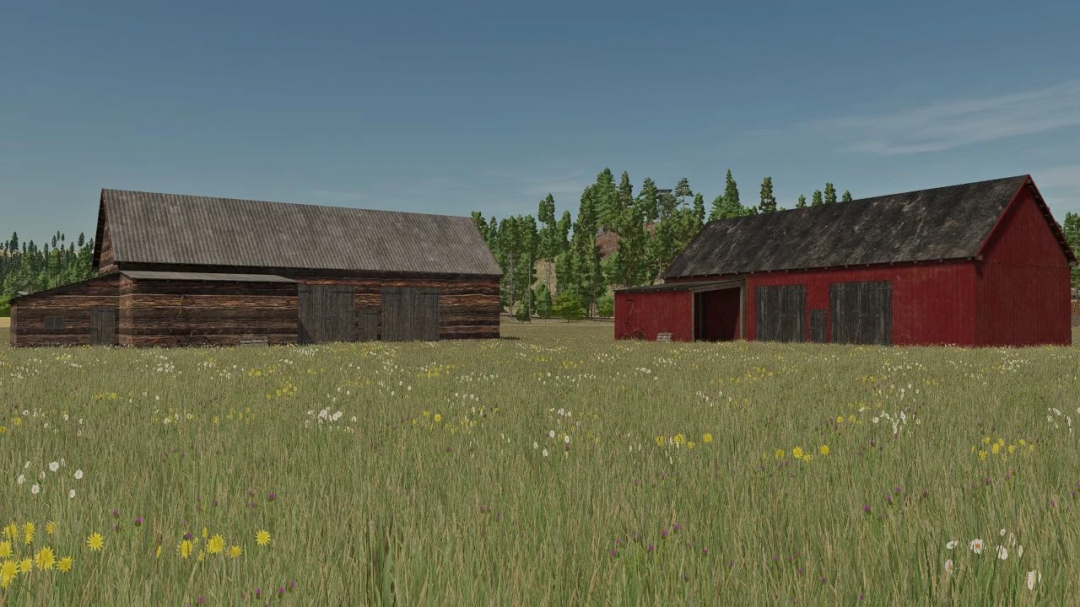 Scandinavia old sheds v1.0.0.0