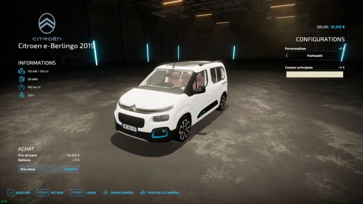 Image: Citroën Berlingo 2019 v2.1.0.0 4