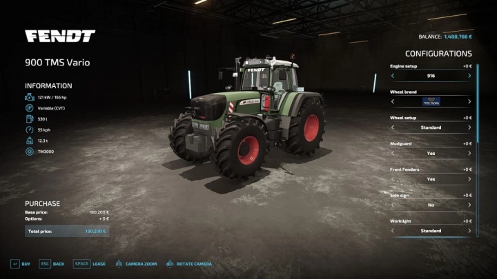 Image: Fendt 900 TMS Vario G2 v1.1.0.0