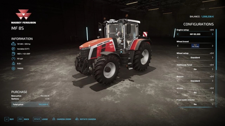 Massey Ferguson 8S v1.1.0.0