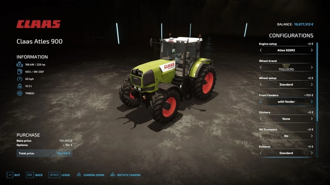 Claas Atles 900RZ v1.2.0.0