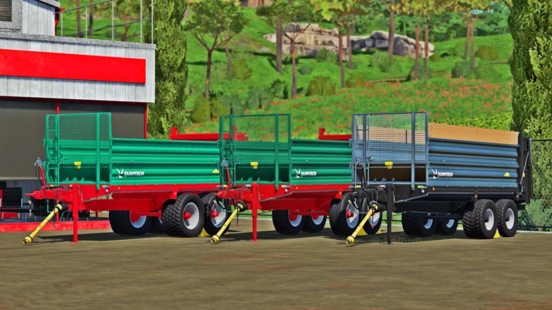 Farmtech Superfex 1200 Manure Spreader/Trailer v1.0.0.0