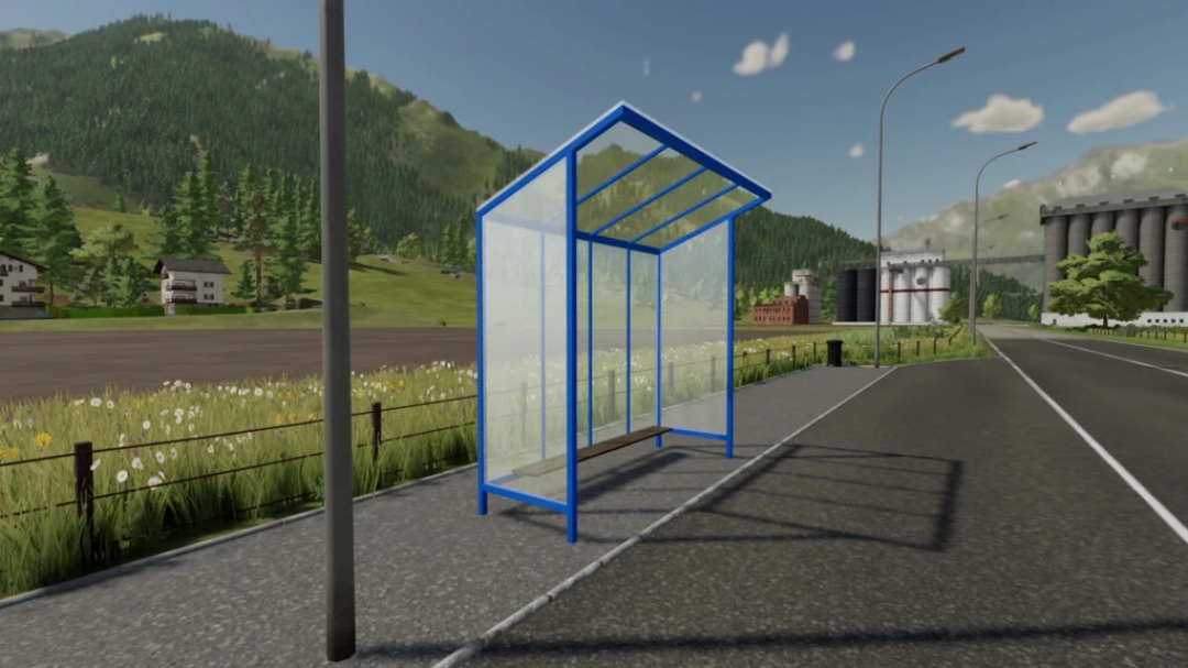 Glass Bus Stop Prefab v1.0.0.0