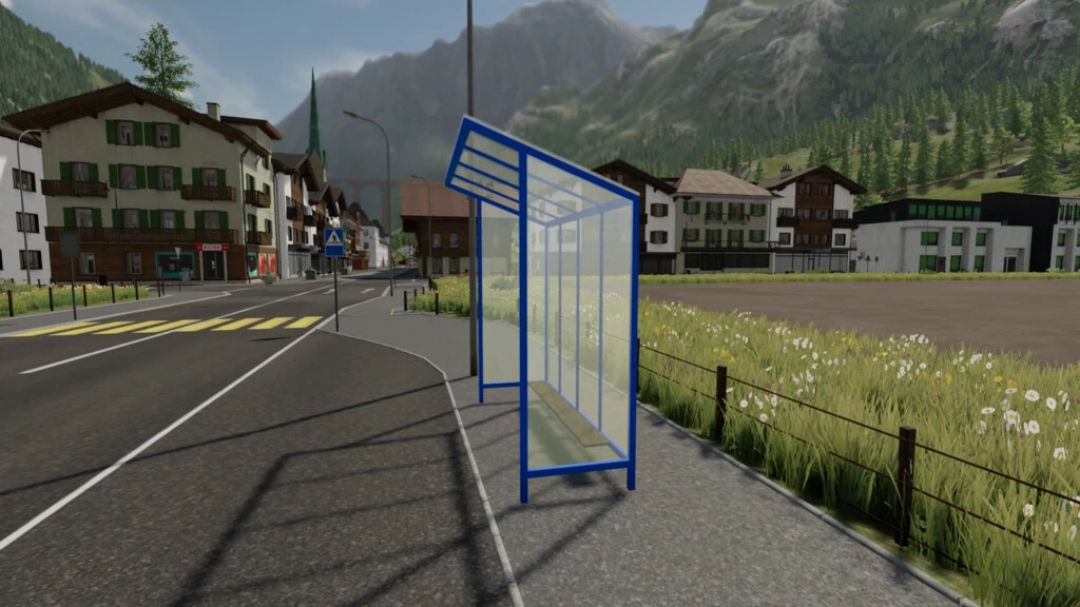 Glass Bus Stop Prefab v1.0.0.0