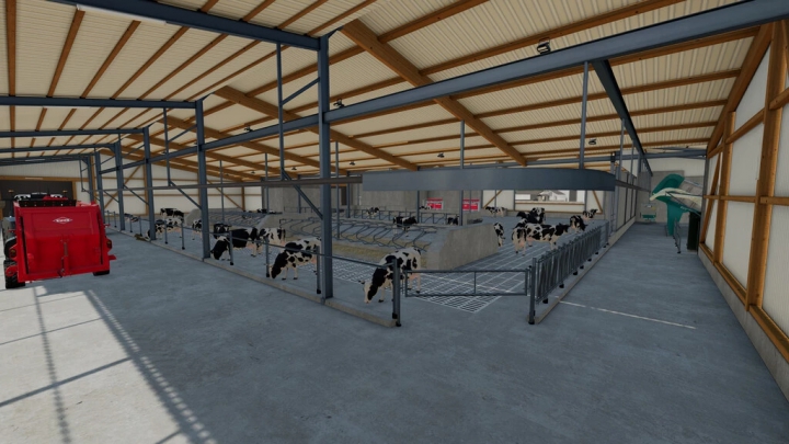 Image: Cow Barn Big With GEA Mixfeeder v1.0.0.1