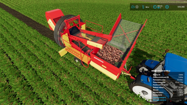 fs22-mods, Grimme DR-1500 potatoes, carrots, parsnips and red beet v1.0.0.0