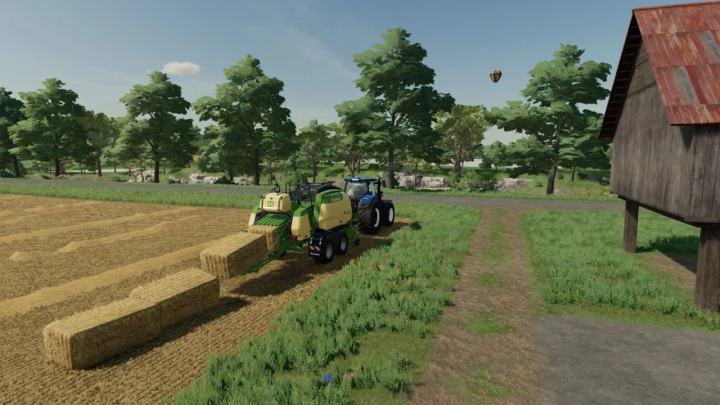 fs22-mods,  Krone Big Pack 1290 HDP VC v1.0.0.0