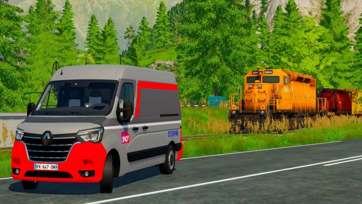 Image: Renault Master SNCF Multiservice livery v1.0.0.0 0