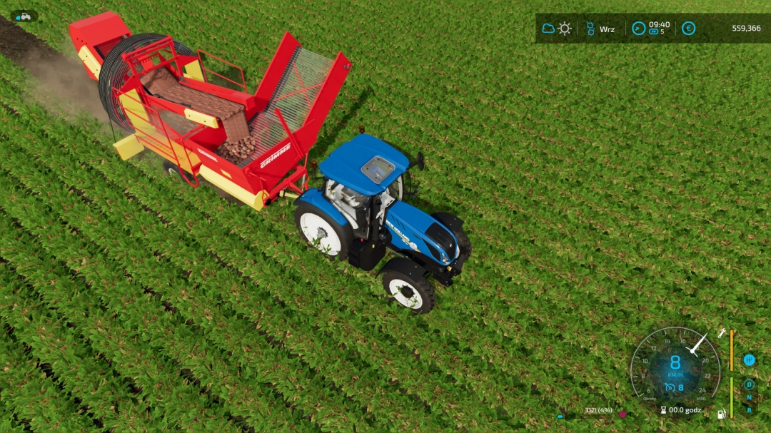 Grimme DR-1500 potatoes, carrots, parsnips and red beet v1.0.0.0