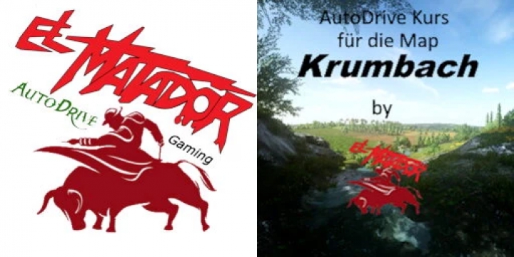 fs22-mods,  AutoDrive Course Map Krumbach v1.0.0.0