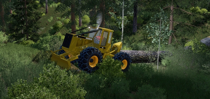 Image: JD 540gIII Cable Skidder (Yellow 90's Style) v1.0.0.0 0