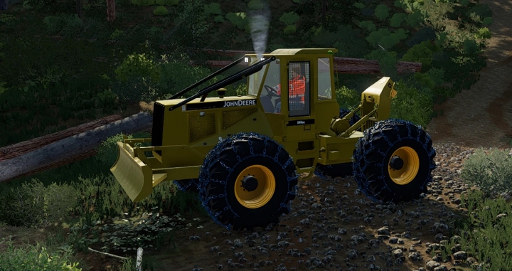 Image: JD 540gIII Cable Skidder (Yellow 90's Style) v1.0.0.0 1