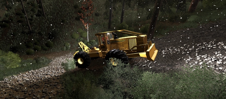 Image: John Deere 640LII Cable Skidder v1.0.0.0 0