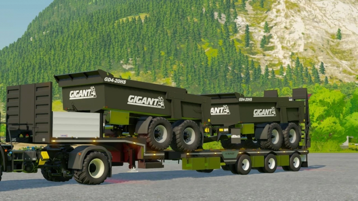 Image: Vang 3 Axle Machine Trailer BETA v1.0.0.0