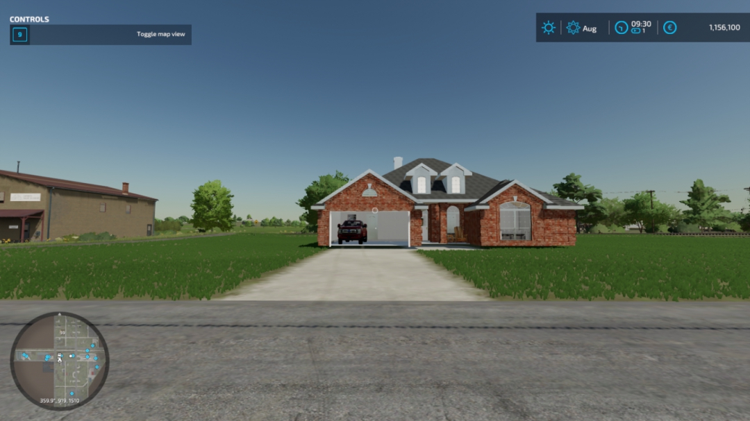 FS22 brick house