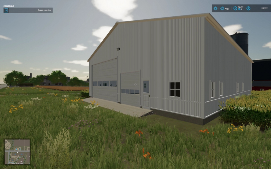 White Michigan Farm Building Pack v1.0.0.0