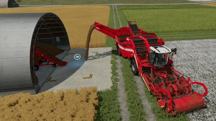 fs22-mods,  Root Crop Storage v1.1.0.0