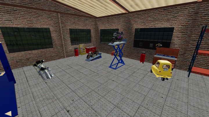 fs22-mods,  Garage for cars and motocycles v1.0.0.0