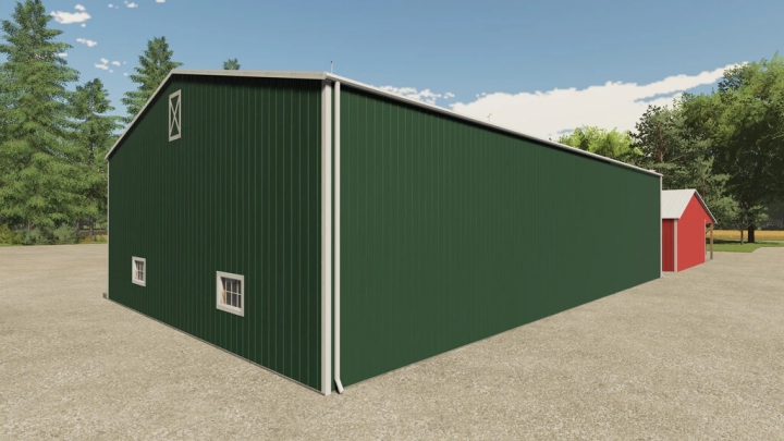 fs22-mods,  Metal Hall With Extension v1.0.0.0