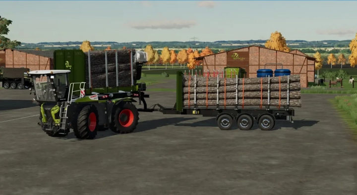 fs22-mods,  SaddleTrac WoodShuttles v2.0.0.0