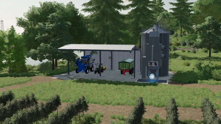 fs22-mods,  Silo Grape And Olive v1.0.0.0