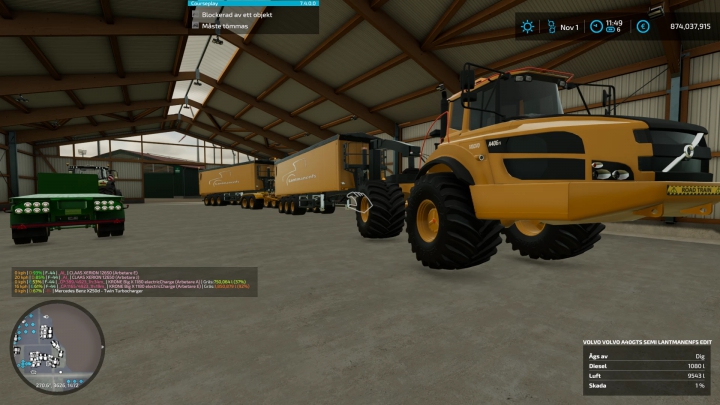 Image: Volvo A40 GTS Semi and trailer and Dolly v1.0.0.0 4