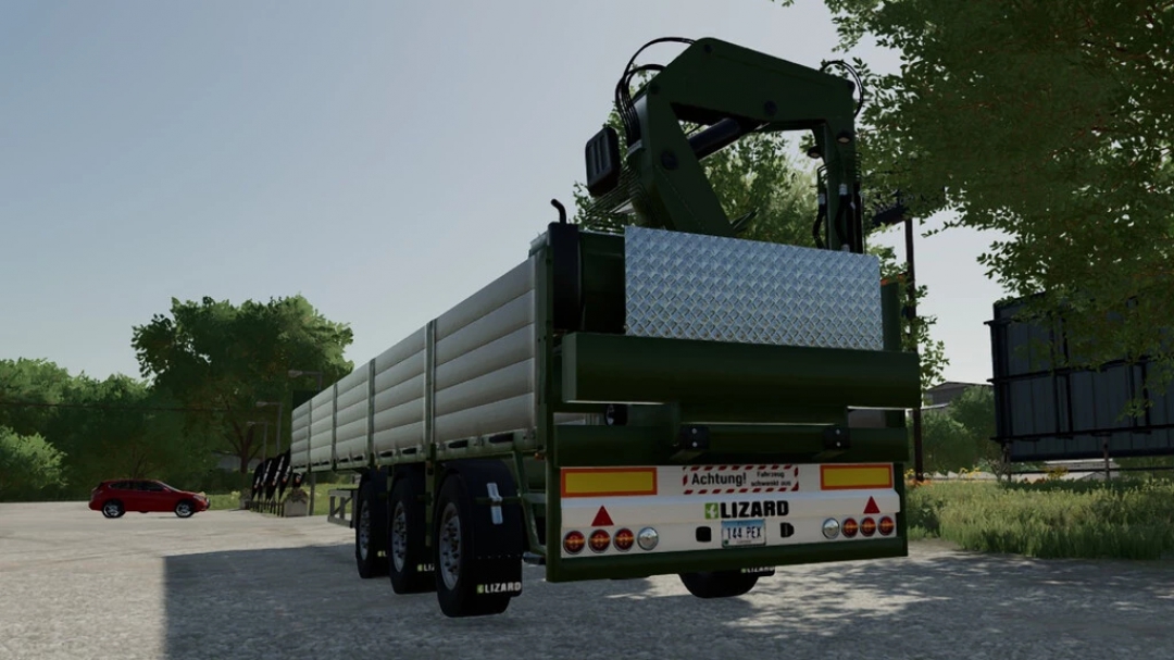 Platform Trailer With Crane v1.0.0.2