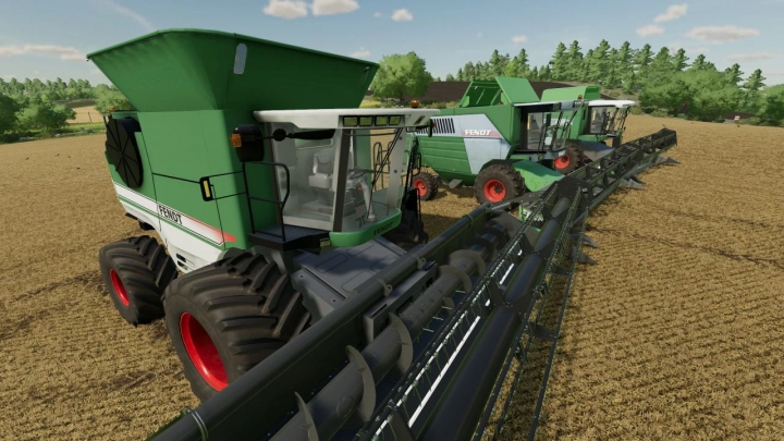 Image: Classic Fendt Combines Pack v1.0.0.0 4