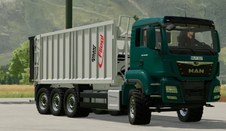 Image: MAN TGS Fliegl Agro Truck V1.0.0.0 0