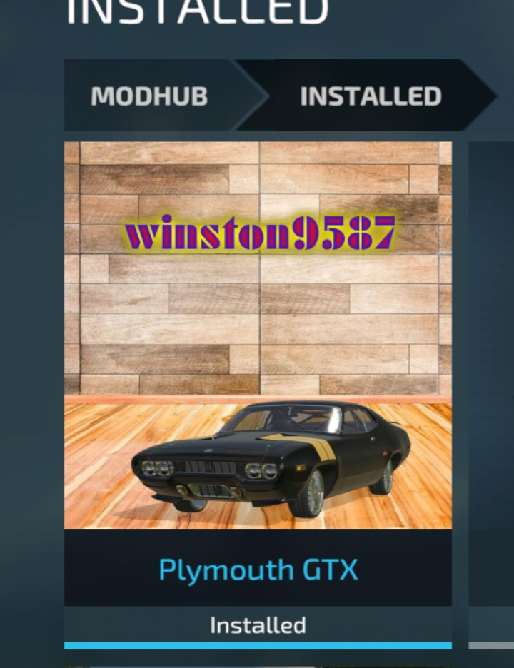 fs22-mods,  FS22_Plymouth_GTX_Fast8