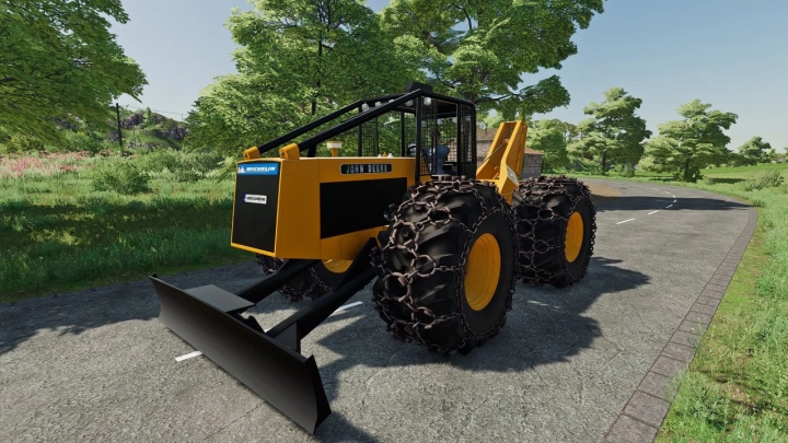 Image: John Deere 740 Cable Skidder 4x4 v1.0.0.0 2