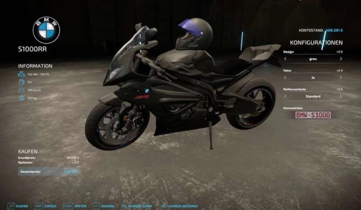 Image: Sport bike BMW S1000RR V1.0.0.0 0